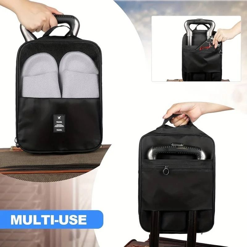 Portable MultiFunction Travel Shoe Accessories Organizer 1