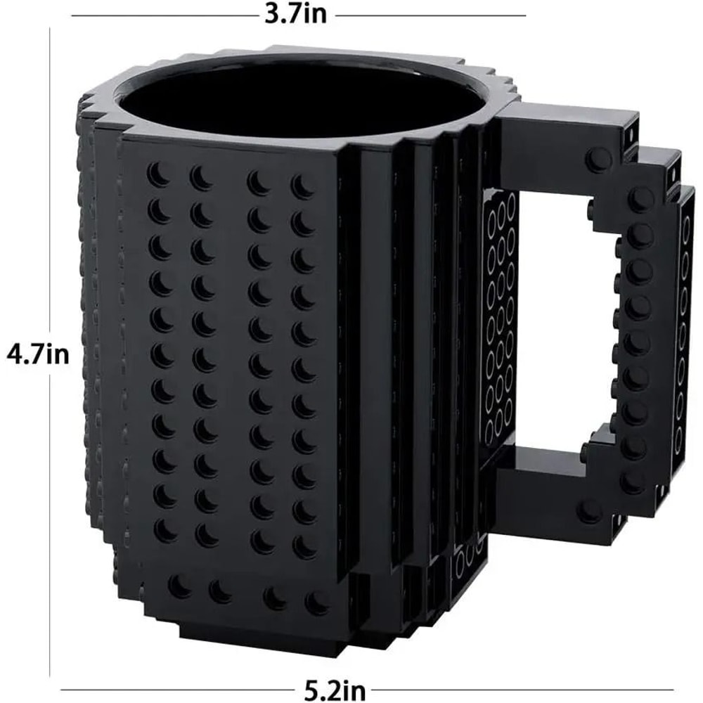350ML DIY Building Blocks Creative Coffee Mug 9