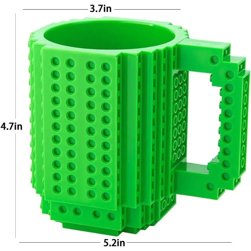 350ML DIY Building Blocks Creative Coffee Mug 10