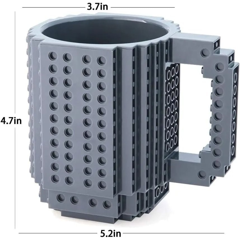 350ML DIY Building Blocks Creative Coffee Mug 7