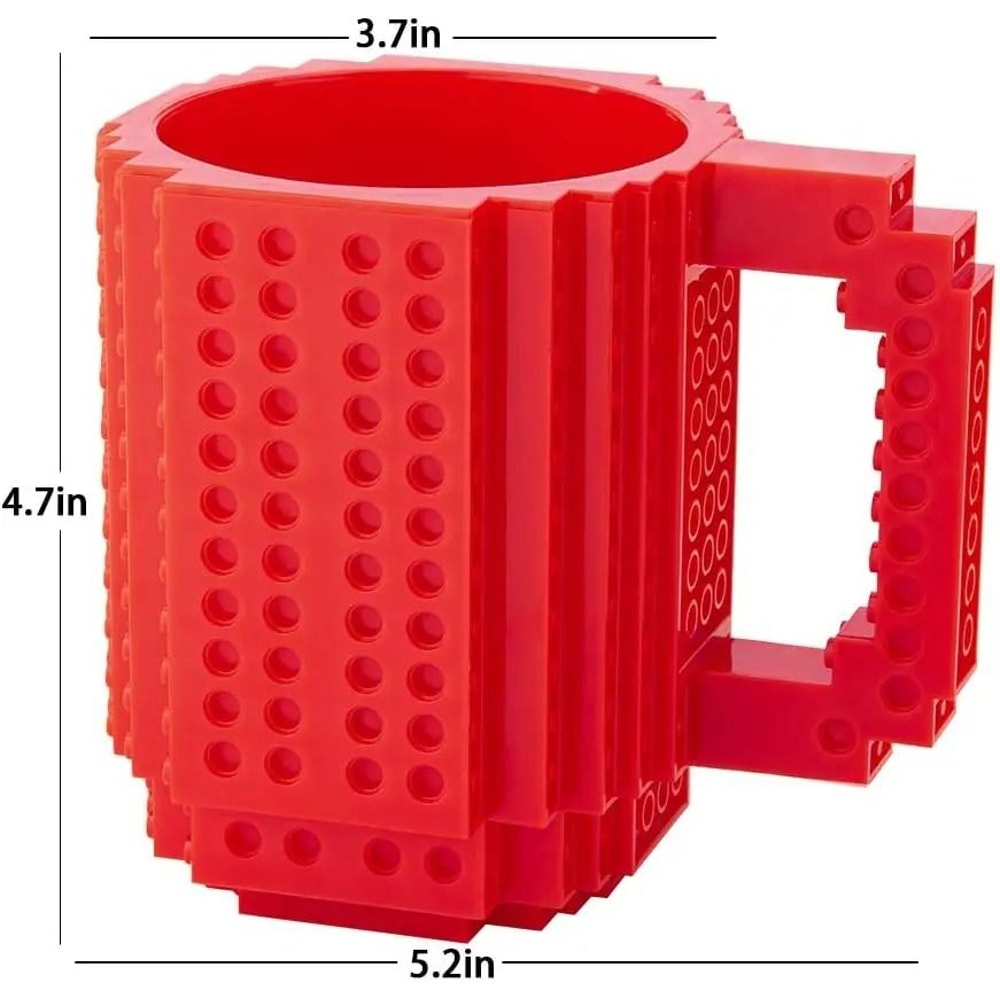 350ML DIY Building Blocks Creative Coffee Mug 8