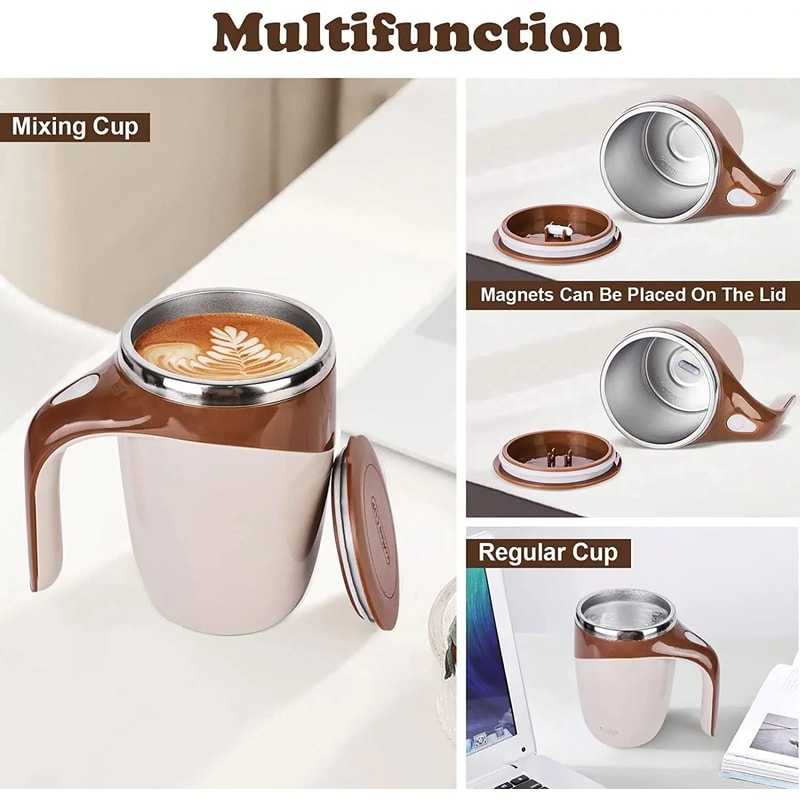 Automatic Magnetic SelfStirring Coffee Mug 4