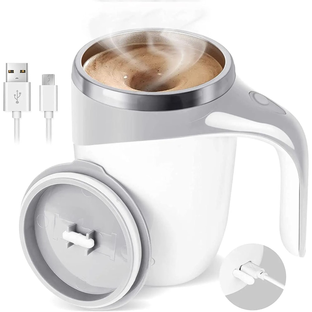 Automatic Magnetic SelfStirring Coffee Mug 7