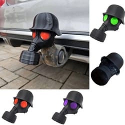 universal heavy-duty steel helmet trailer hitch cover