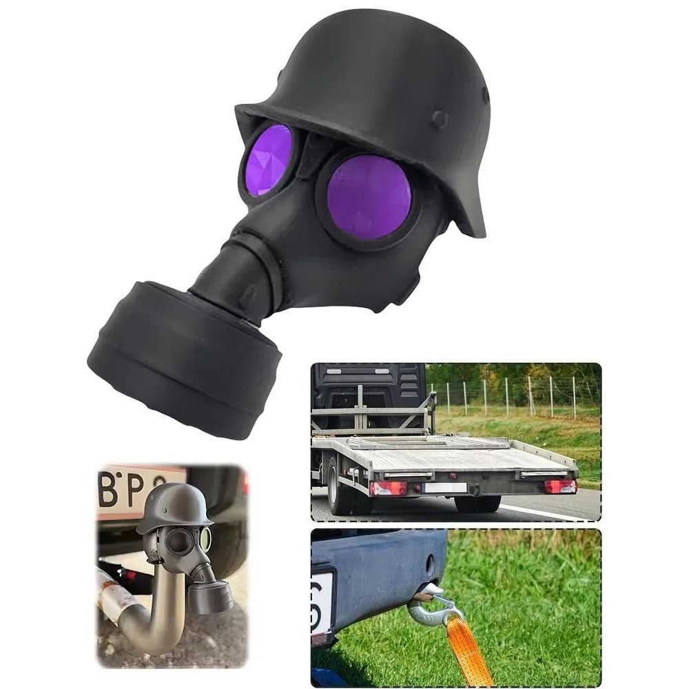 Universal HeavyDuty Steel Helmet Trailer Hitch Cover 2