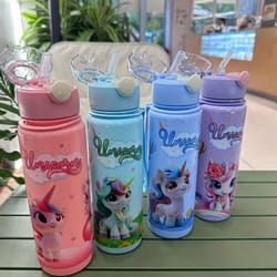 700ml durable unicorn student travel mug