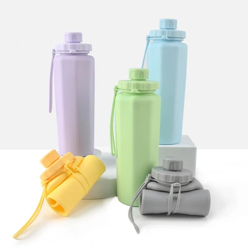600ML HighPerformance Collapsible Silicone Water Bottle 3