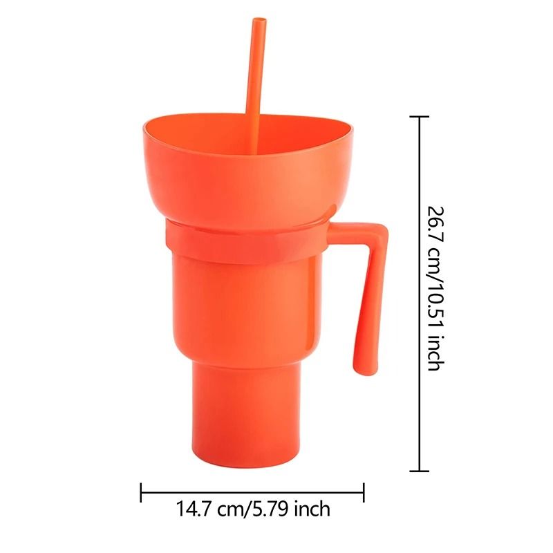 2In1 Stadium Tumbler Snack Cup 5
