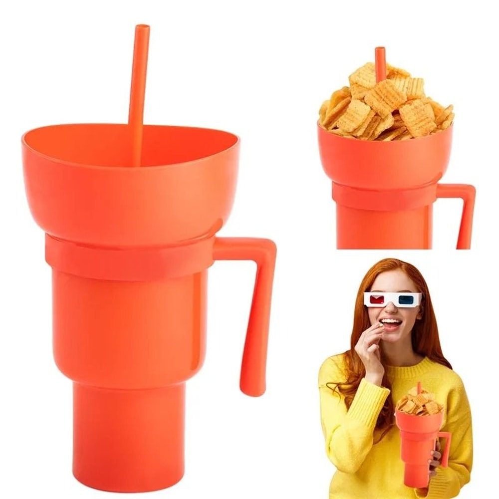 2In1 Stadium Tumbler Snack Cup 7