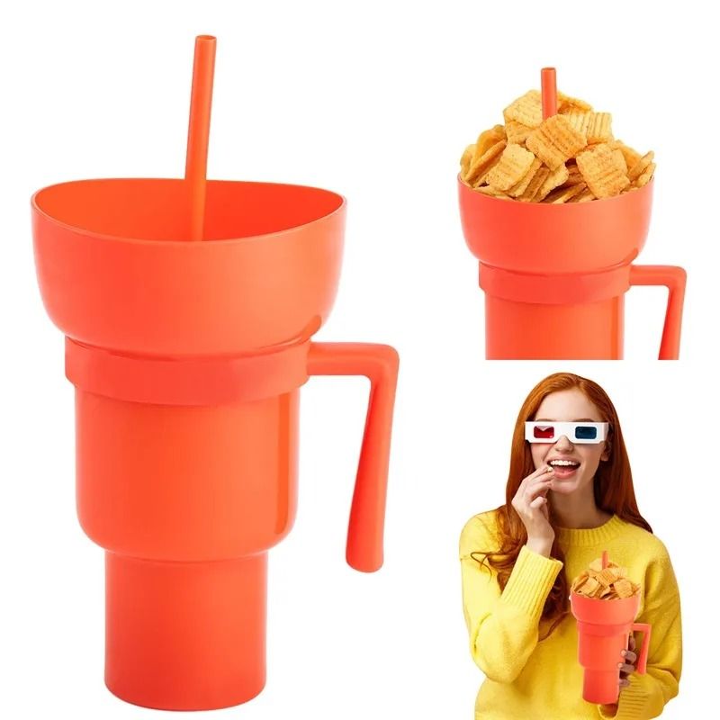 2In1 Stadium Tumbler Snack Cup 7