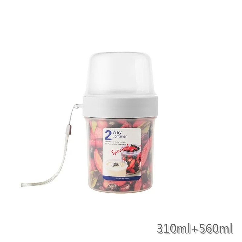 Portable Breakfast Oatmeal Yogurt Sealed Container 9