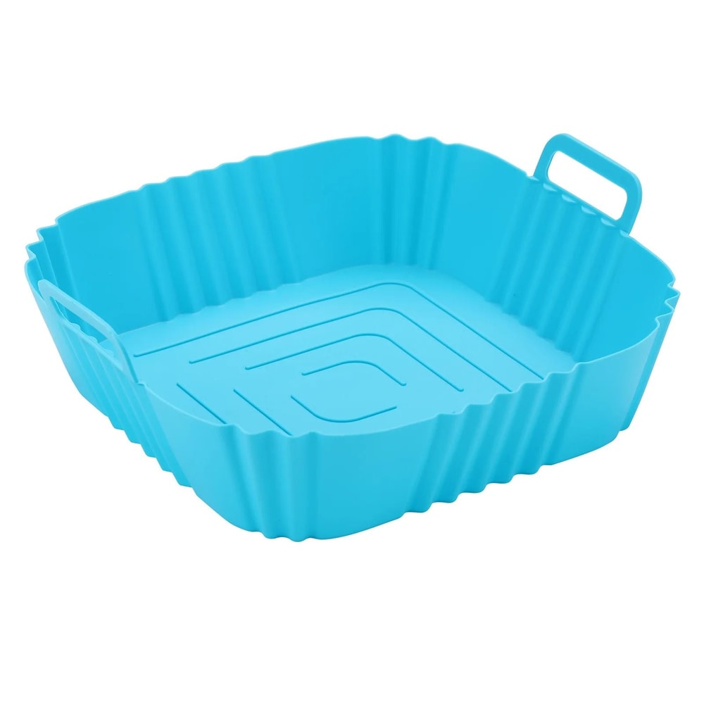 Square Reusable Silicone Air Fryer Pan 6