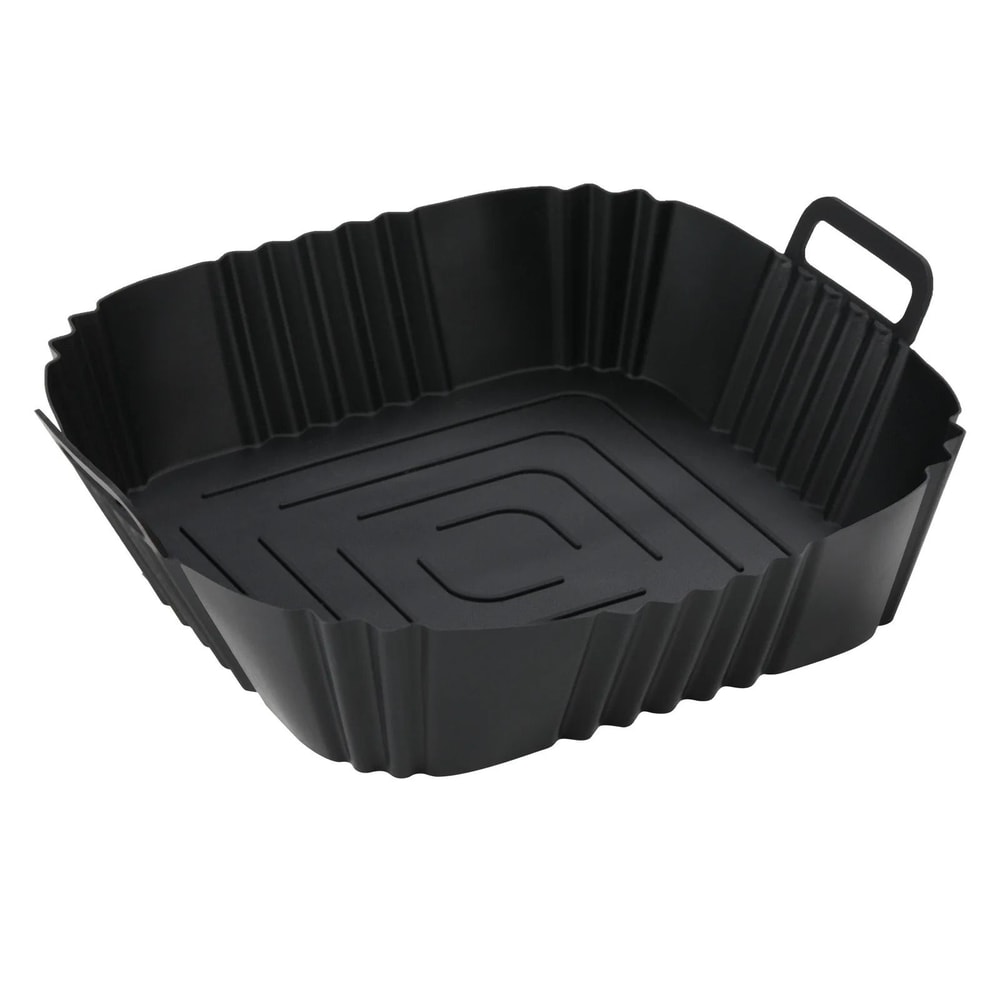 Square Reusable Silicone Air Fryer Pan 8