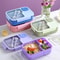 Kids Bento Lunch Box With Integrated Tableware 0