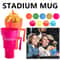 2In1 HighCapacity Stadium Snack Beverage Cup 2
