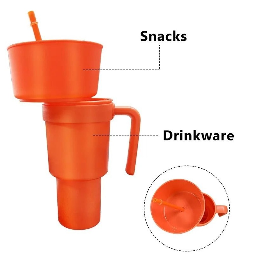 2In1 HighCapacity Stadium Snack Beverage Cup 3