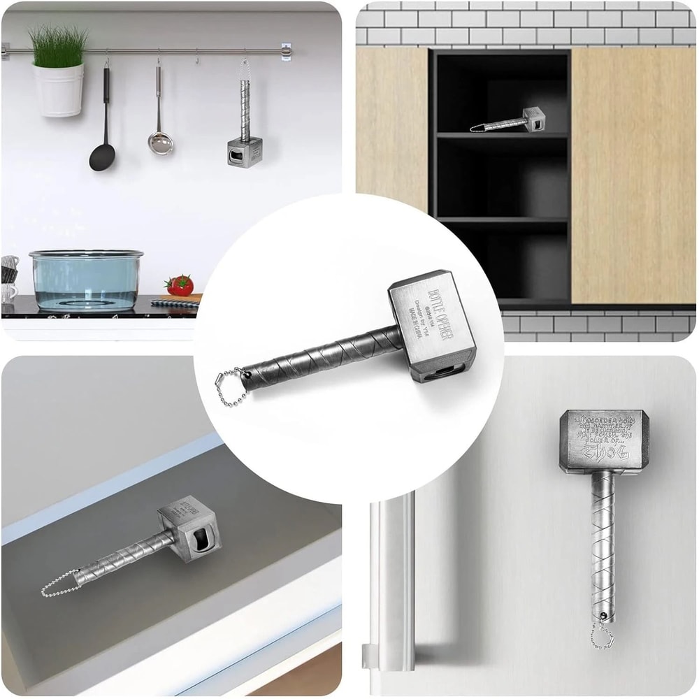 Professional HammerShaped Beer Bottle Opener 3