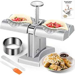household double-head automatic dumpling maker press