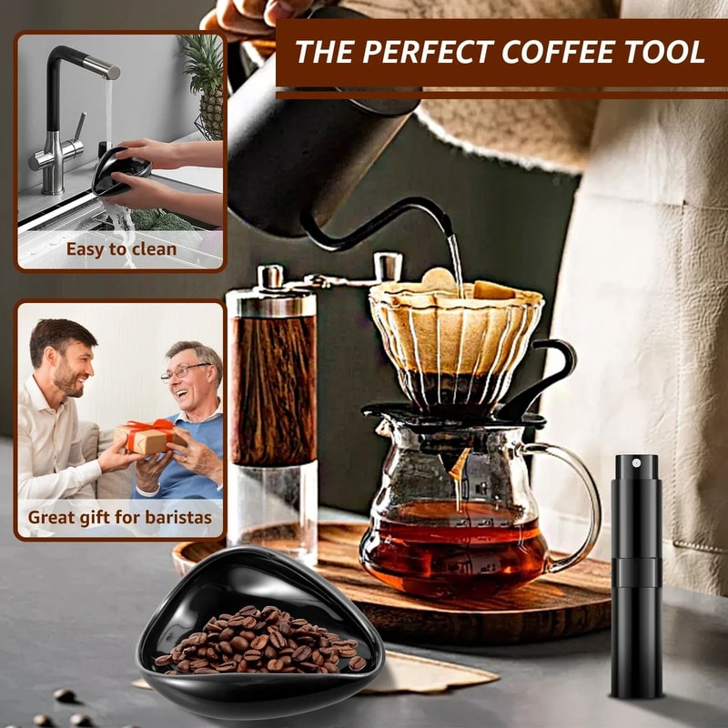 Espresso Coffee Dosing Vessel And Spray Bottle Set 4