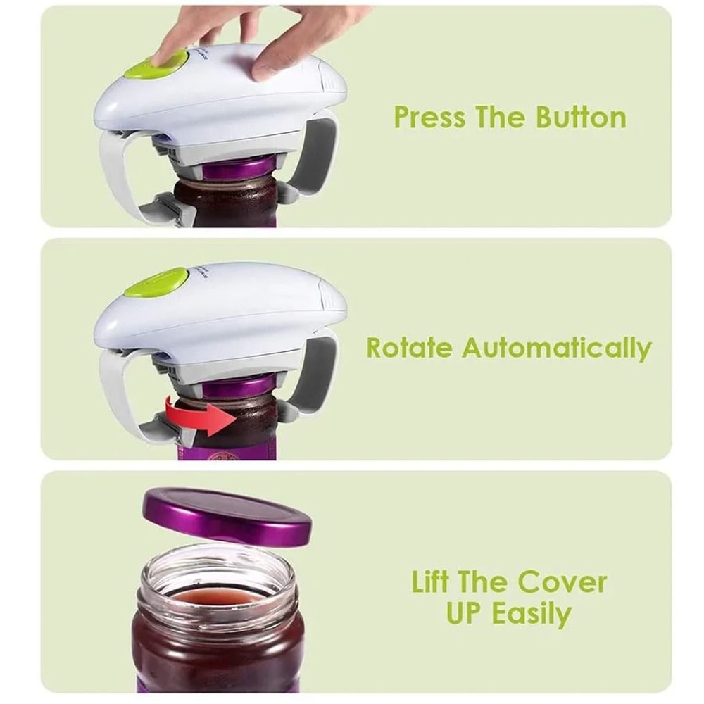 Automatic HandsFree Electric Can Jar Opener 4