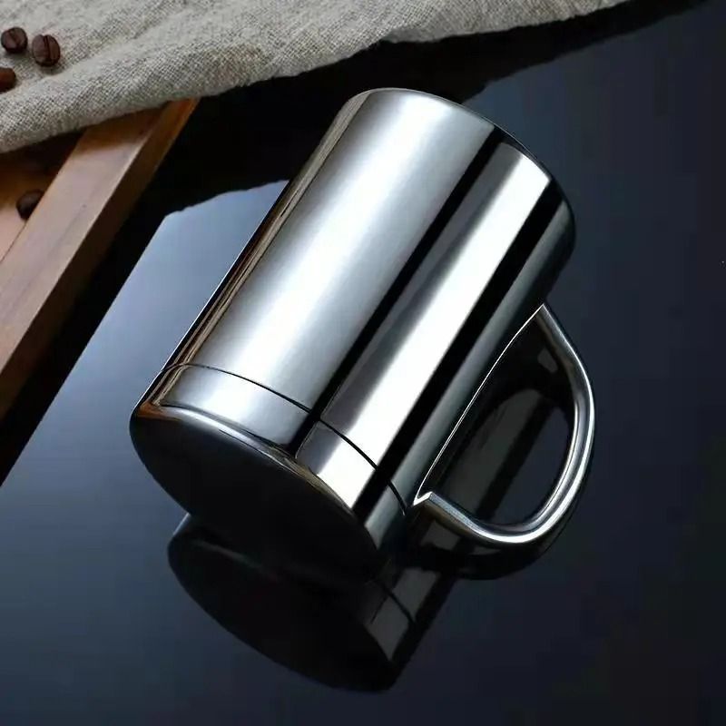 Stainless Steel DoubleLayer Insulated Coffee Mug 1