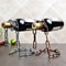 Suspended Chain Metal Wine Bottle Holder 0