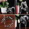 Suspended Chain Metal Wine Bottle Holder 4