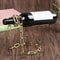 Suspended Chain Metal Wine Bottle Holder 7