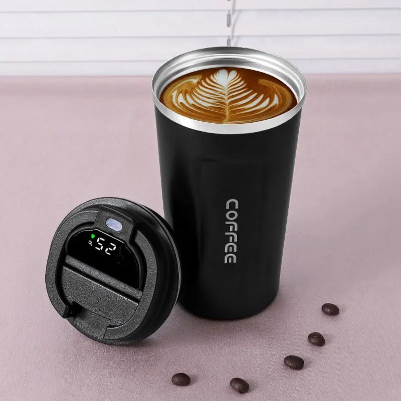 Smart Stainless Steel Tumbler With Temperature Display 9