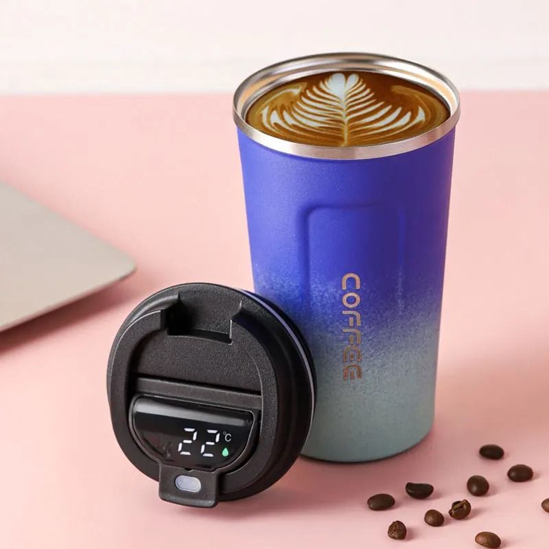 Smart Stainless Steel Tumbler With Temperature Display 11