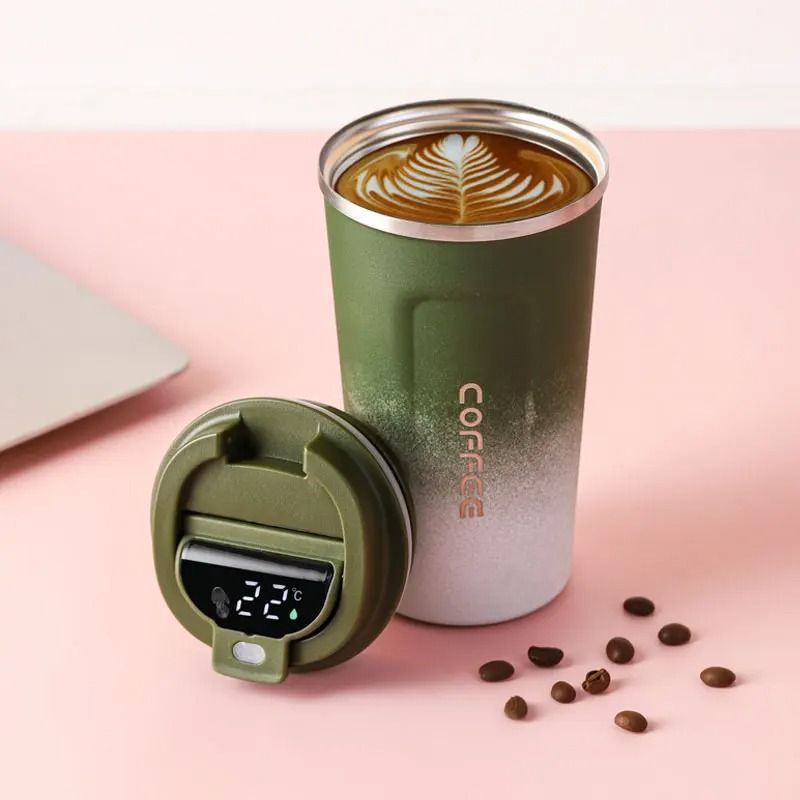 Smart Stainless Steel Tumbler With Temperature Display 12