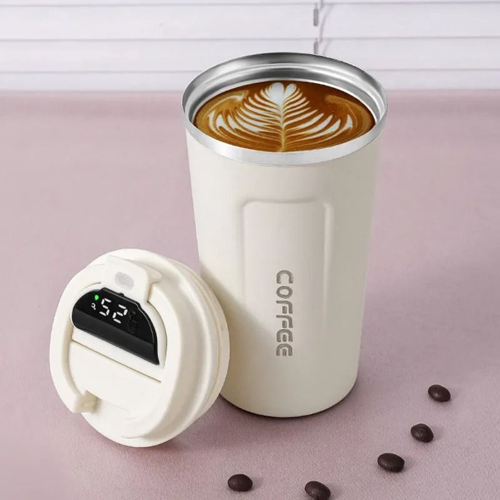 Smart Stainless Steel Tumbler With Temperature Display 7