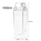 1000ml Portable Square MilkStyle Water Bottle 7