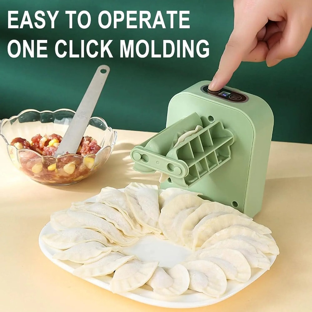 Electric Automatic Dumpling Empanada Maker Machine 2