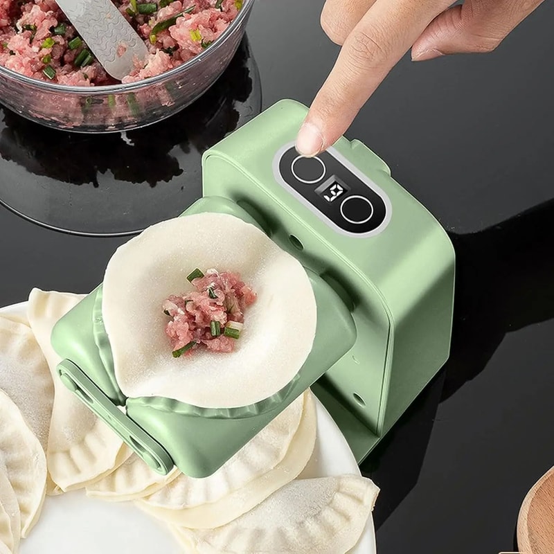 Electric Automatic Dumpling Empanada Maker Machine 3
