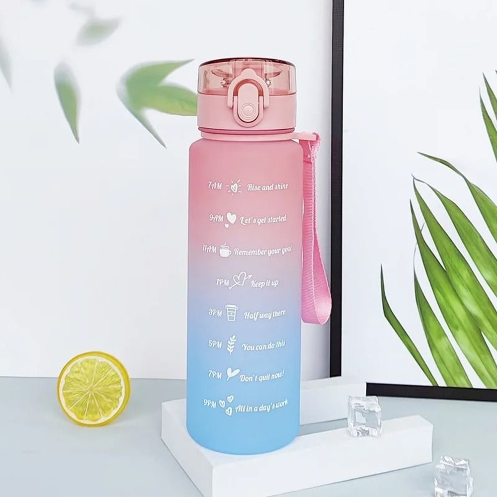 900ML HighPerformance Gradient Sports Water Bottle 3