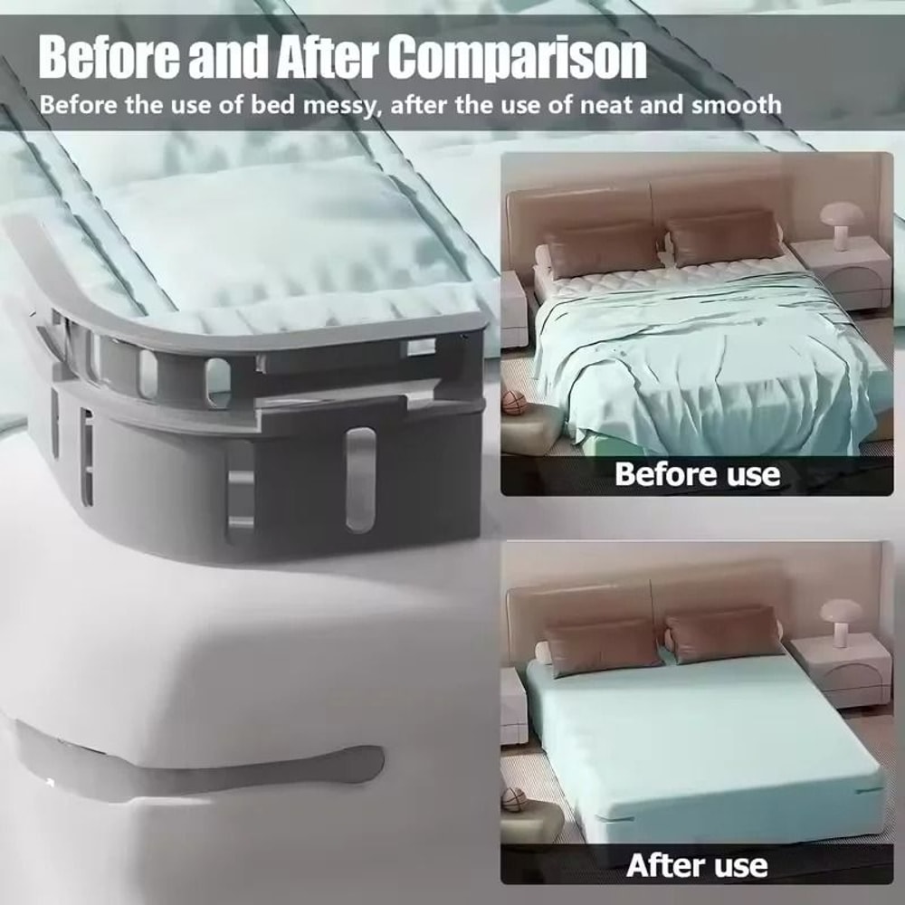 4Piece Invisible Bed Sheet Holder Fastener Set 1