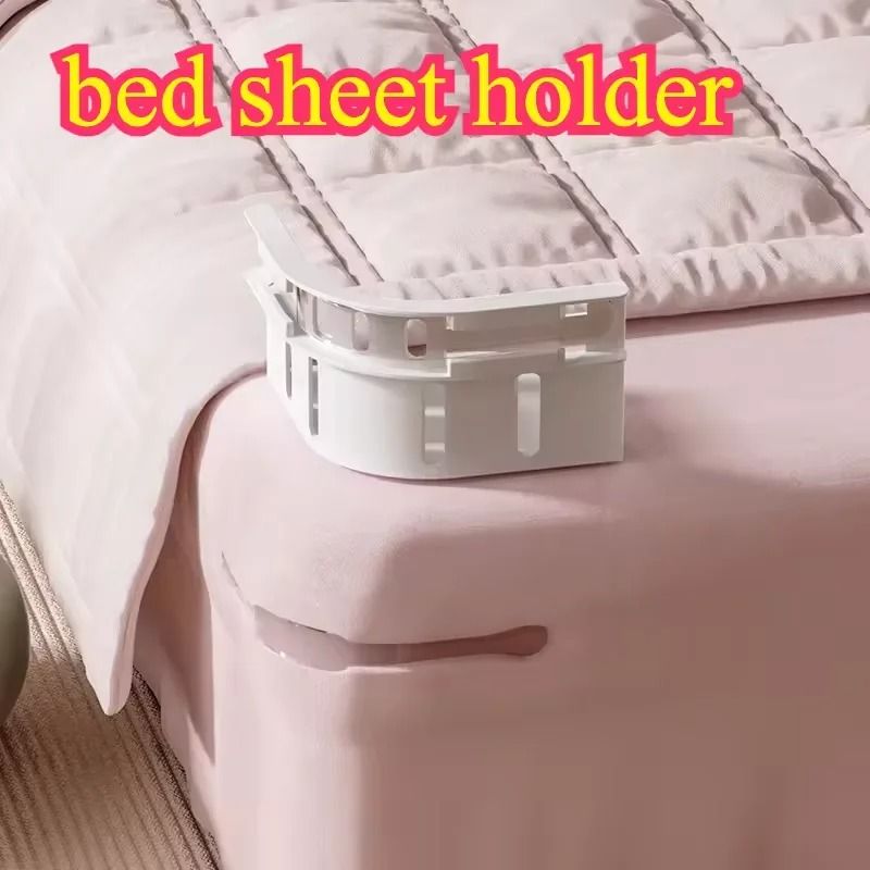 4Piece Invisible Bed Sheet Holder Fastener Set 3