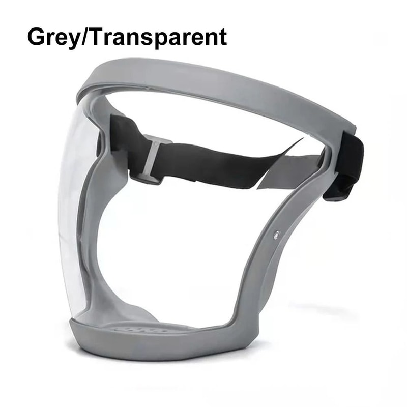 FULIER Transparent AntiFog Full Face Shield 9
