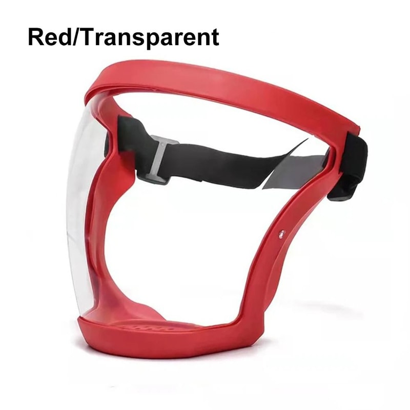 FULIER Transparent AntiFog Full Face Shield 10