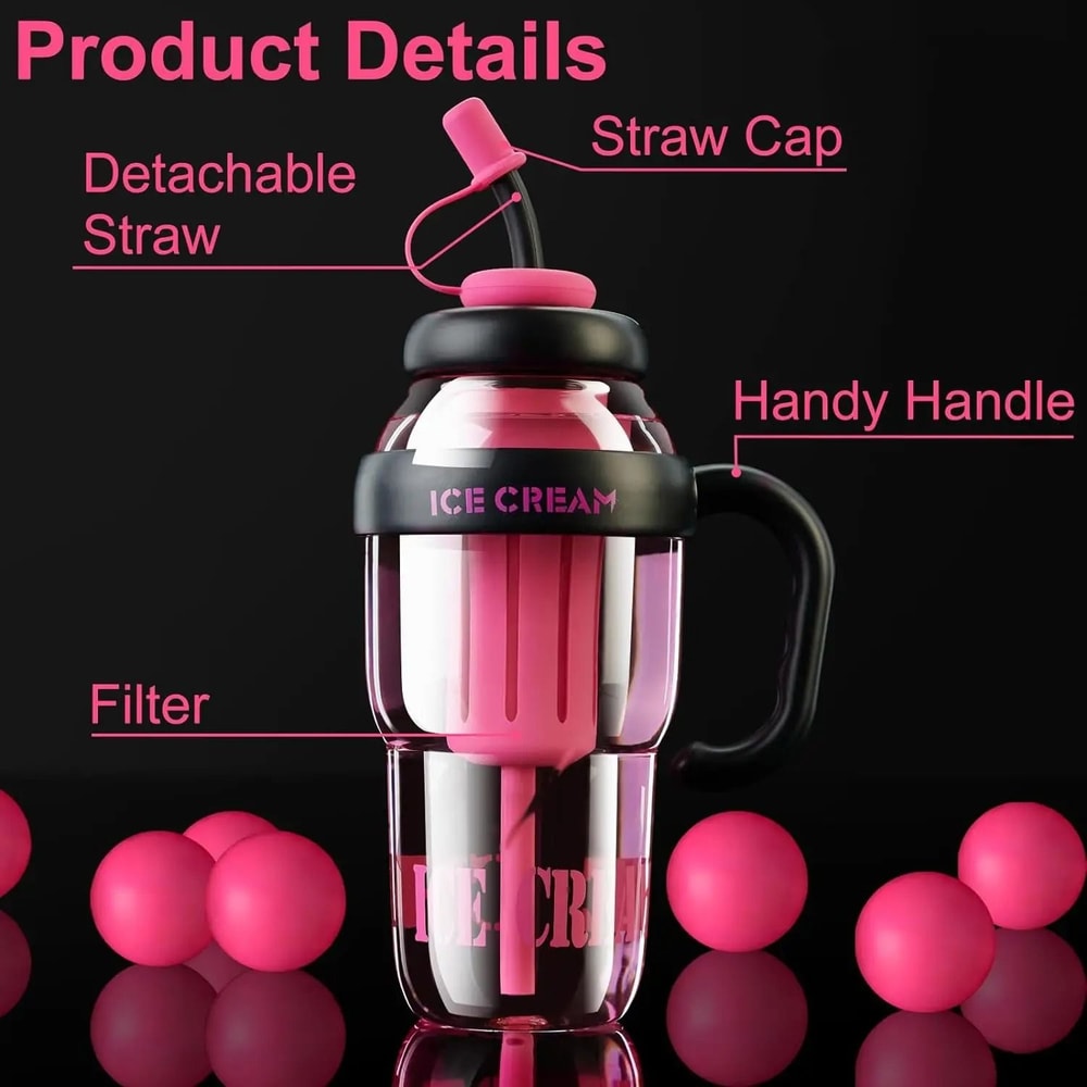 1200ML HighCapacity Sports Belly Water Bottle 1