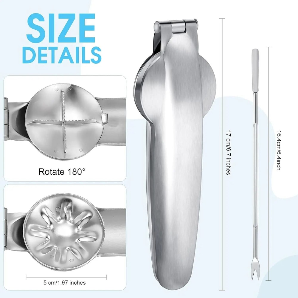Stainless Steel Professional Chestnut Walnut Cracker Tool 5
