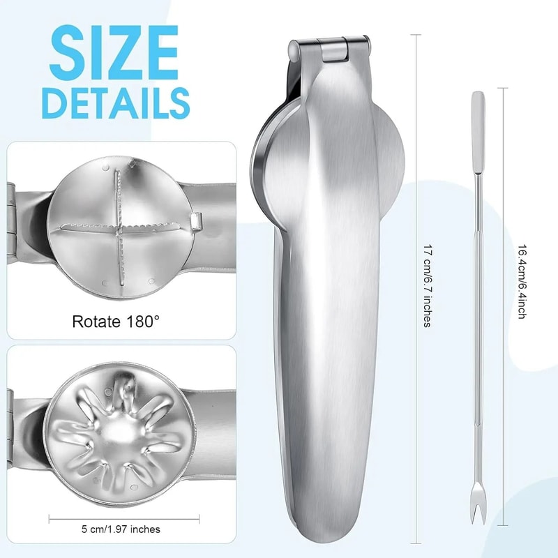 Stainless Steel Professional Chestnut Walnut Cracker Tool 5