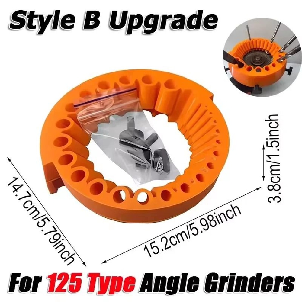 Portable Power Drill Bit Grinding Attachment MultiSpec Polishing Tool 5