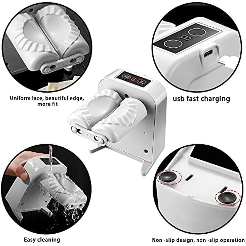 Electric Household Automatic USB Charging Dumpling Maker Machine 3
