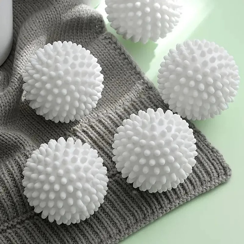 Reusable AntiRolling Laundry And Drying Ball Set 4