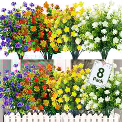 realistic simulation floral bouquets for home and garden decor