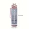 Transparent Sports Water Bottle With Time Scale And Carry Strap 2