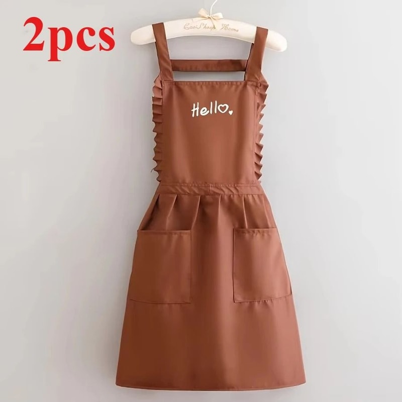 Princess Style Waterproof Professional Work Uniform Apron 9