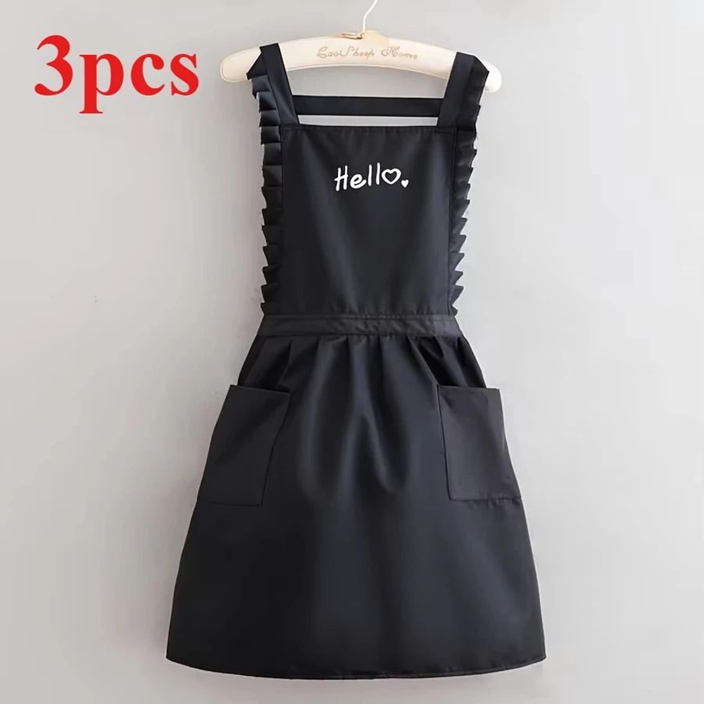 Princess Style Waterproof Professional Work Uniform Apron 10
